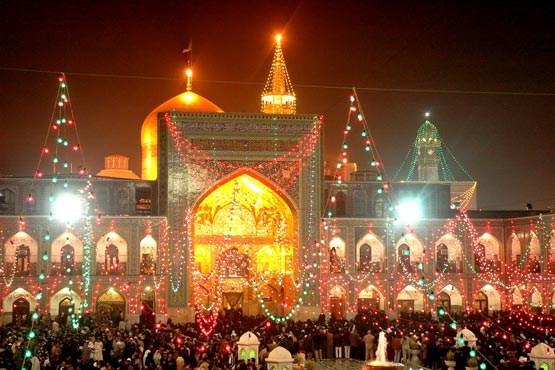 A Danish woman embraced Islam in the shrine of Imam Reza (A.S)